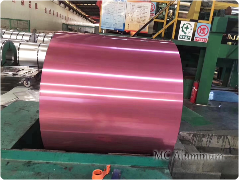 color coated aluminum coil