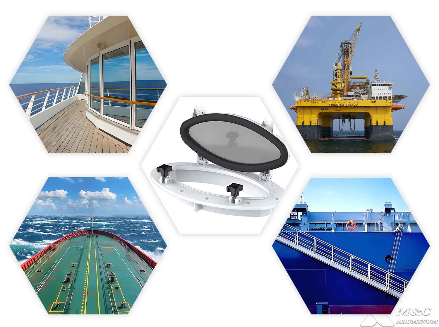 Marine aluminum plate application