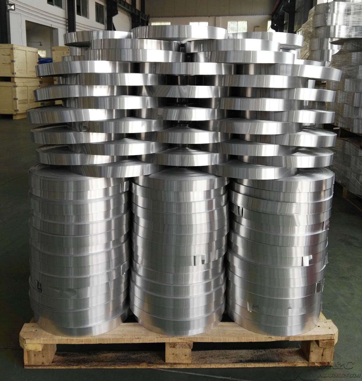 Transformer aluminum strip