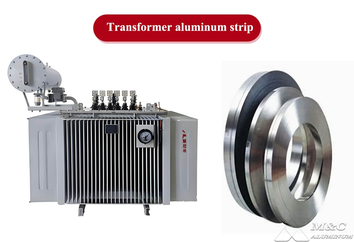 Transformer aluminum strip