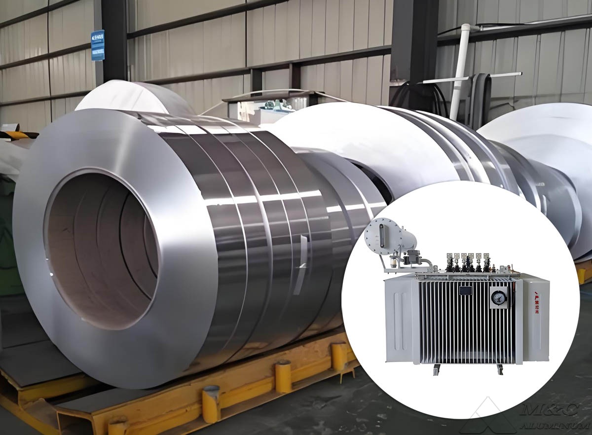 Transformer aluminum strip