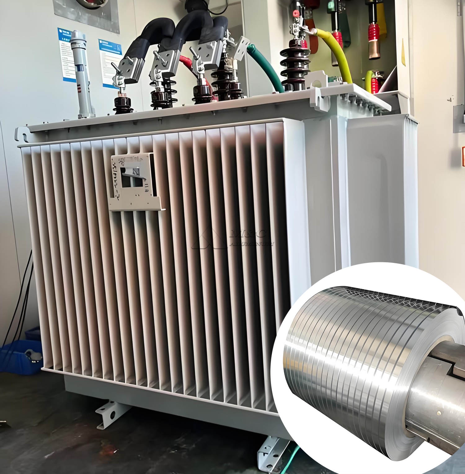 Dry-Type Winding Transformers Using 1050 / 1060 / 1070 Pure Aluminum Strips