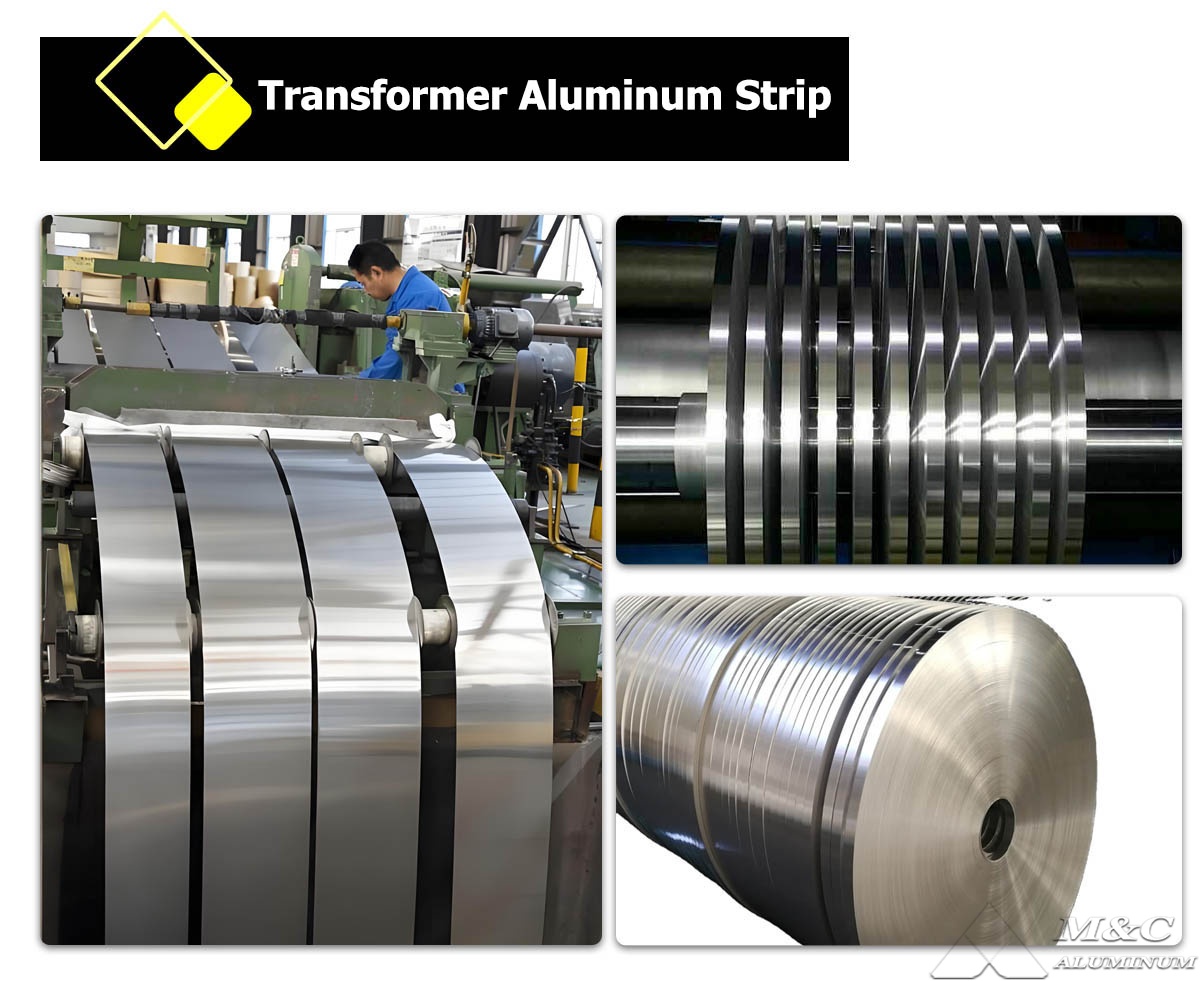 Transformer aluminum strip