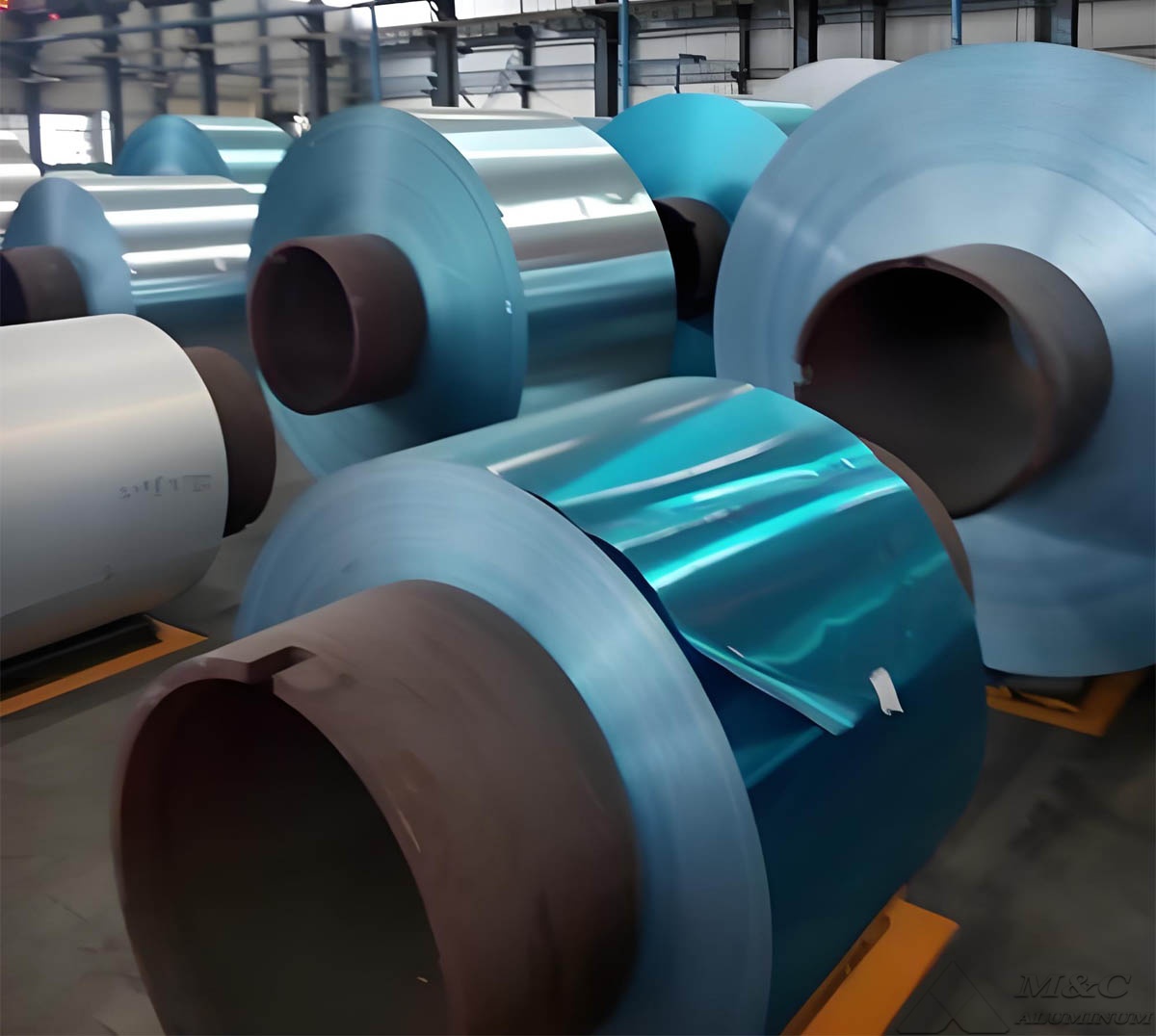 Hydrophilic aluminum foil
