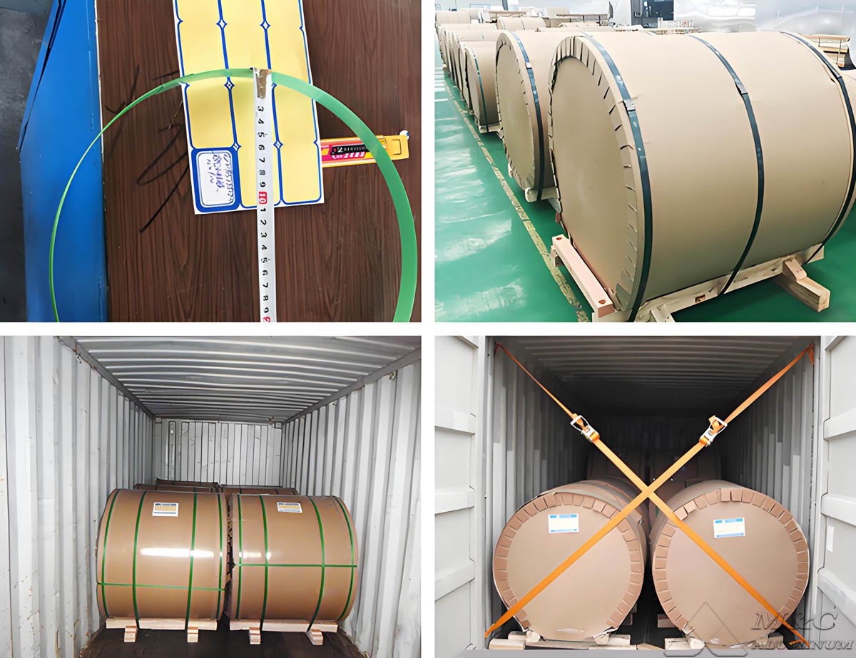 Aluminum Foil Export Packaging and Shipment