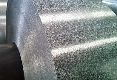 Embossed aluminium coil