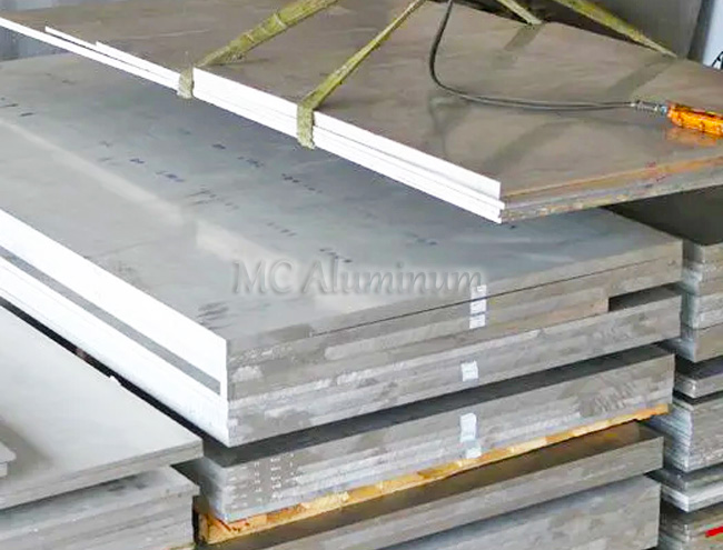 Aluminum sheet for aluminum alloy mold