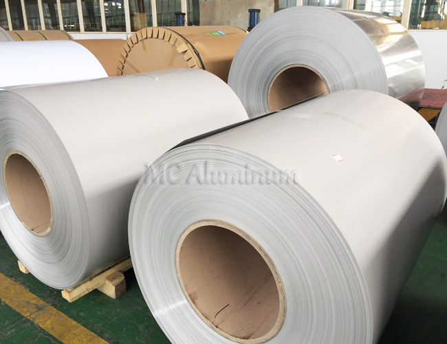 Aluminum alloy for pipe insulation