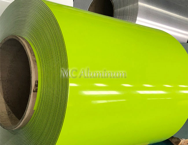 Aluminum coil stock colors