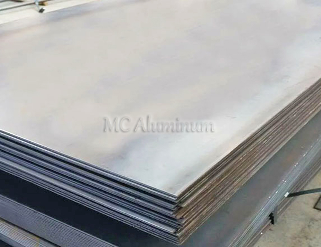 Deep drawn aluminum plate with high quality