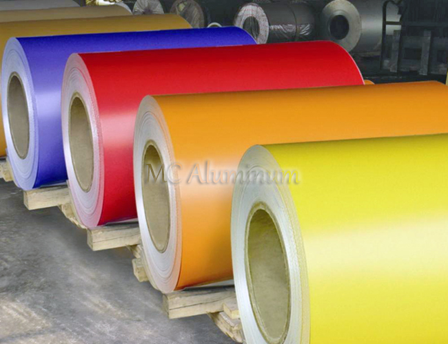 PE coated colored aluminum coil/sheet