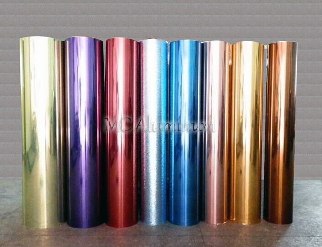 Color mirror aluminum sheet