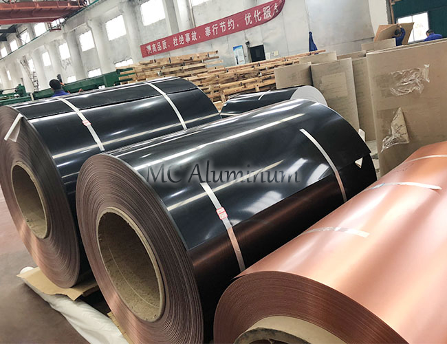 Roller coated aluminum coil customization