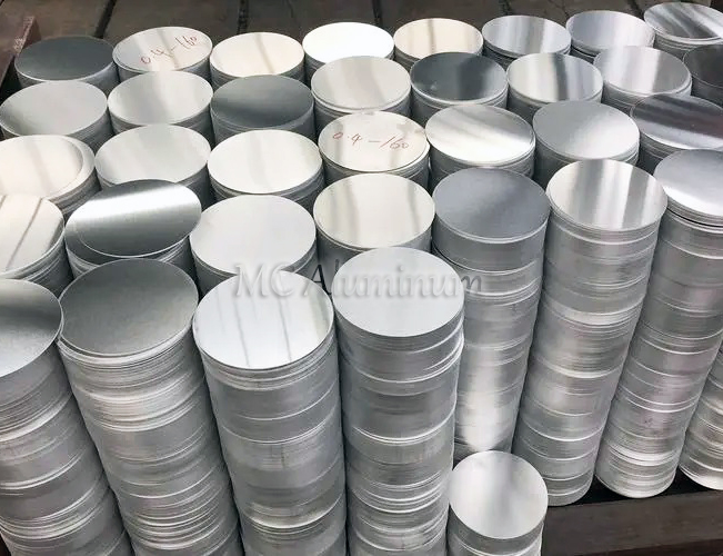 1060 Aluminum disc cookware size customization