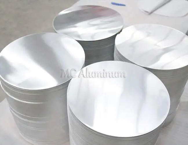 Deep drawing aluminum sheet circle processing and customization 1050 1060 1100